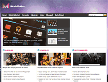 Tablet Screenshot of muzikrehber.com